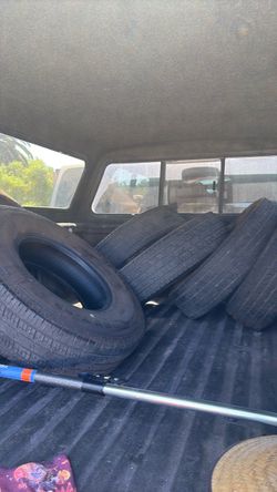 Used tires came of a 1999 f350 Dually 90 percent left on tires