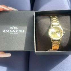 Gold Coach Watch 