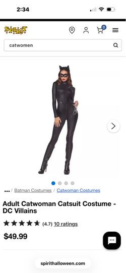 Cat women costume