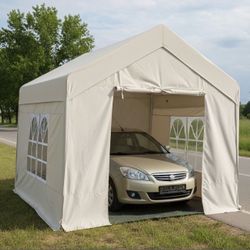 10x10 Pipe Canopy Heavy duty canopy Shed waterproof canvas