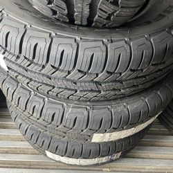 New tires 265/70/17 BFGOODRICH advantage $214 each tire to go if you need installation and Ballance will be extra 