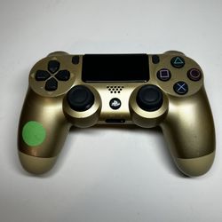 Sony PlayStation 4 PS4 Gold DualShock 4 Controller, TESTED & WORKING! Authentic 