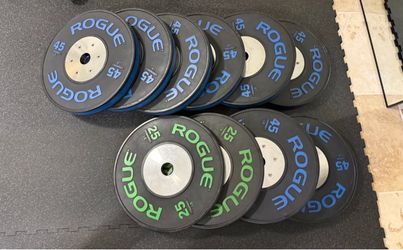 Rogue competition training bumper plates