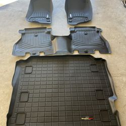 Weathertech Mats for Jeep LJ 4 Door,  First Row Second Row and Cargo Area Full Set