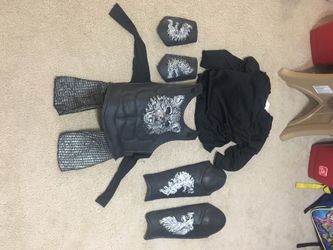 Knight wolf halloween costume 4T
