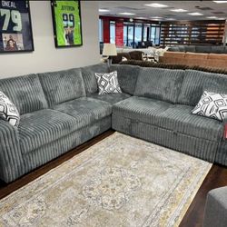 Sectional $80 Down Payment %%