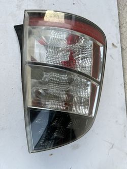 2008 Toyota Prius Tail Light Right Side 