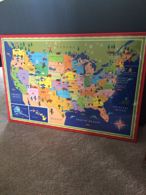 Land of Nod- US Map