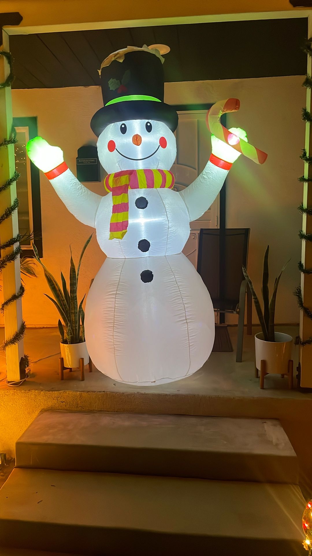 New 8 Ft Tall Snowman