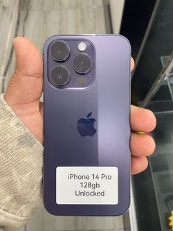 iPhone 14 Pro 128gb Unlocked Cash or $10 down