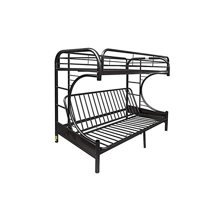 Twin Top And Futon (Full) Bottom. Bunk Bed