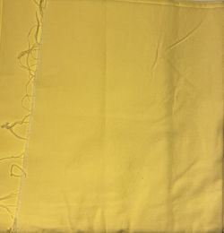 Solid Yellow Fabric - 2 Yards