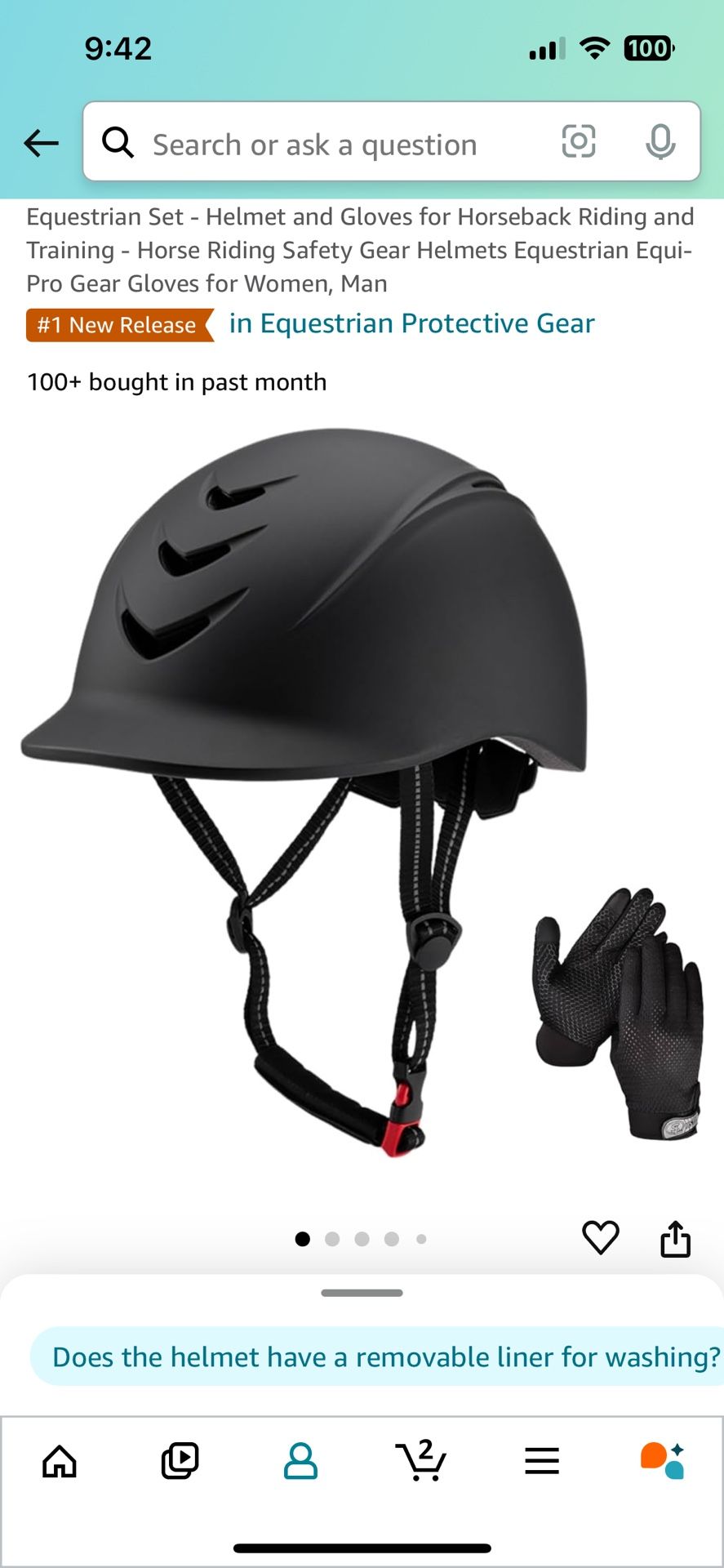 Helmet And Gloves