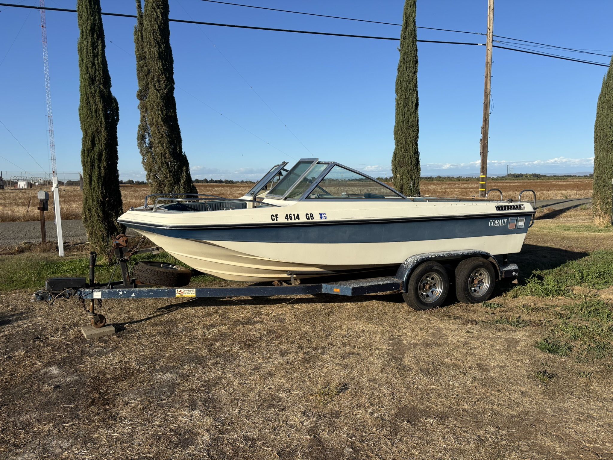 Cobalt Boat And Trailer