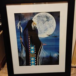 Native American Indian Framed Wall Art 