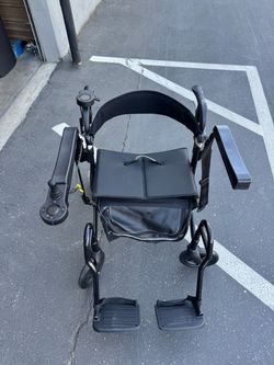 Miracle Mobility Portable 4N1 Walker Wheelchair Combo