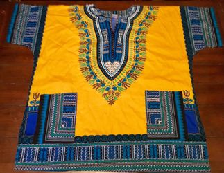 Adult size Large Dashiki with 12 month size dashiki