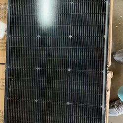 BougeRV 16BB N-Type 12V 100 Watt Bifacial Solar Panel $40