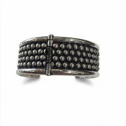 Silver Hinged Bangle