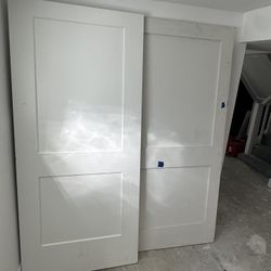 Wood Slad Door 36’