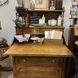  ~ 1950’s maple secretary Desk- Beautiful 