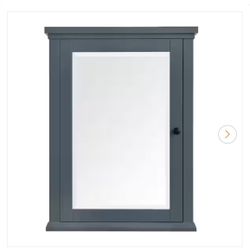 Rectangular Medicine Cabinet with Mirror 