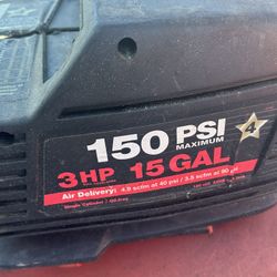 Air Compressor 15 Gal 