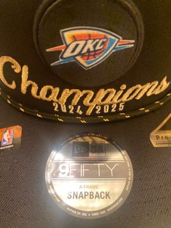 Oklahoma City Thunder Championship hat SNAPBACK