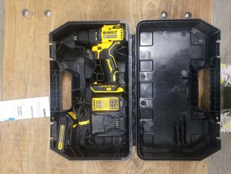 Dewalt 20v Brushless Drill w/ Battery/charger/hard Case