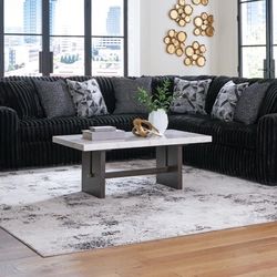 Midnight Madness 3pc Sectional
