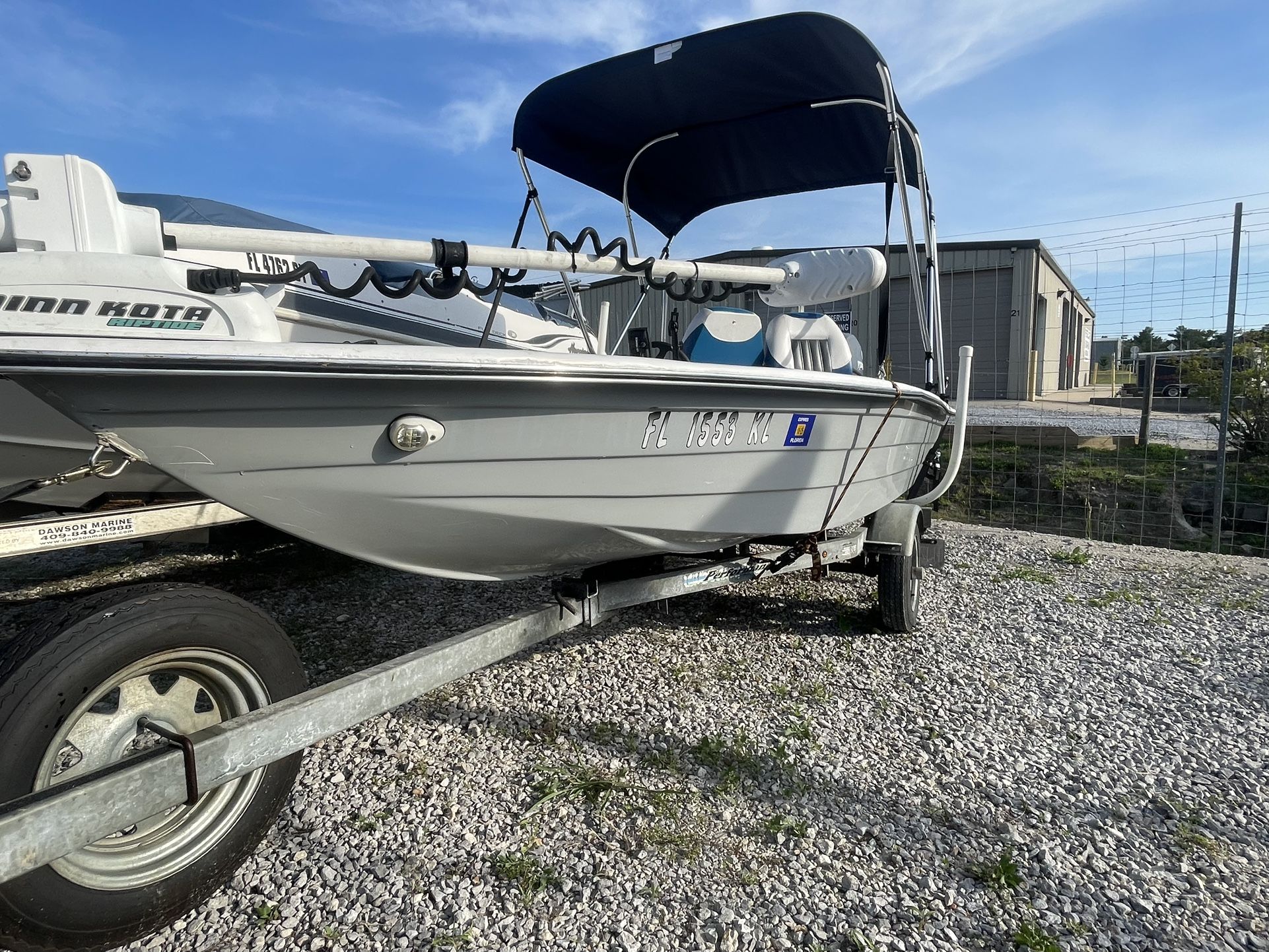 Water Ready Boat And Trailer