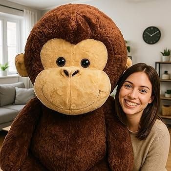 Large Bed Size Monkey Plush