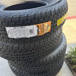 4   Trailer Tires  205x75- 15 $260 