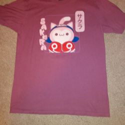 Naruto Sakura Cat Shirt XL