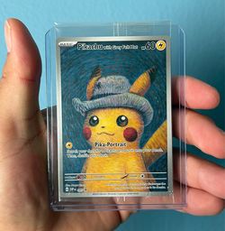 Pikachu with grey felt hat