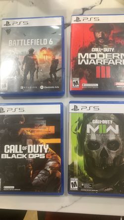 PS5 Game Bundle – Lot of 4