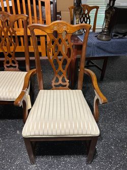 Cherry Wood Dining Chairs