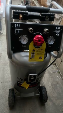 Husky 20 gallon Silent Air compressor