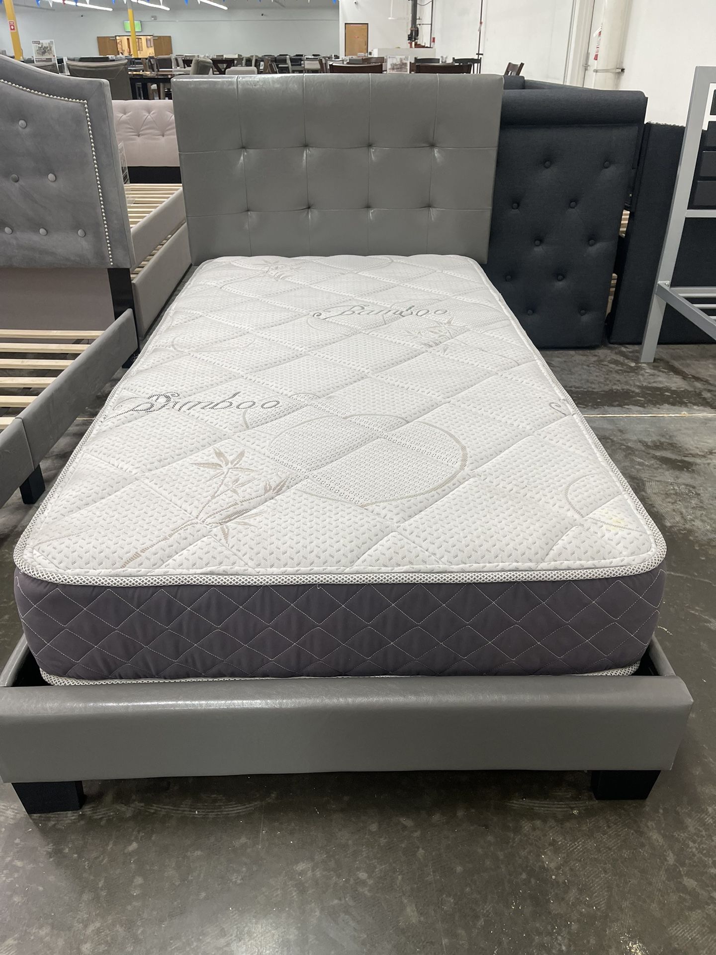 Bed Frame Twin Size With Mattress