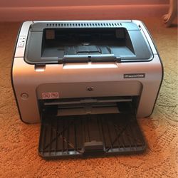 HP LASER JET P1006 Printer And Premium Toner 