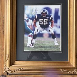 Junior Seau signed photo