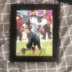 Framed Mike Vick Autograph