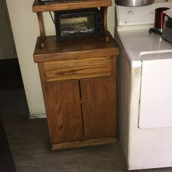 Microwave and Toaster Stand 