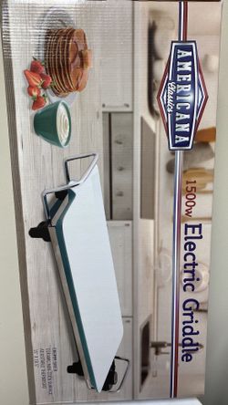 1500 w griddle non stick new in box