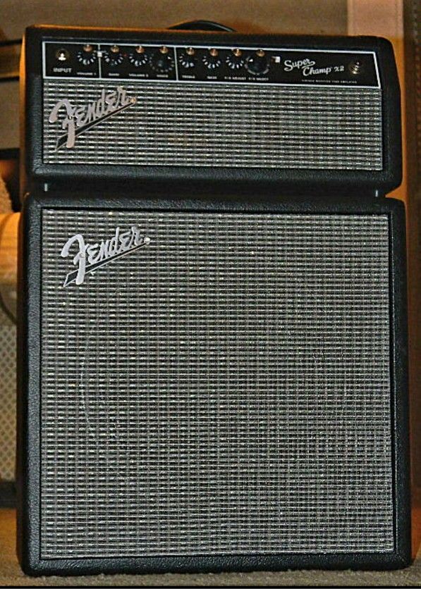 Fender Super Champ X2 15w Groove Tube Amp Head & Speaker Cabinet *Excellent*
