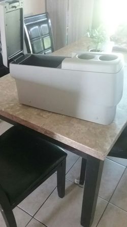 2011-2019 Nissan Quest Rear / 2nd Second Row Seat Center Console (GRAY)