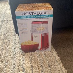 New Popcorn Maker
