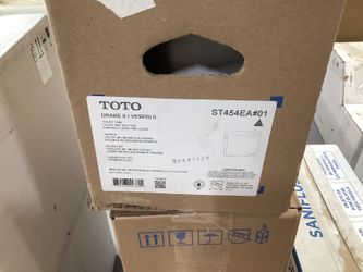 TOTO Drake II Cotton White 1.28 -GPF Single -Flush High Efficiency Toilet Tank