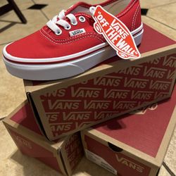 BRAND NEW Size 3 Kids Original Vans $35 Each Or ALL FOR $120