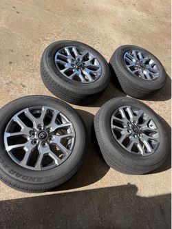 2022-2025 Toyota Tundra  wheels 265/60/20 YOKOHAMA GEOLANDAR X-CV